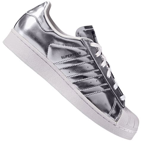 adidas damen sneaker superstar silber|adidas originals superstar shoes.